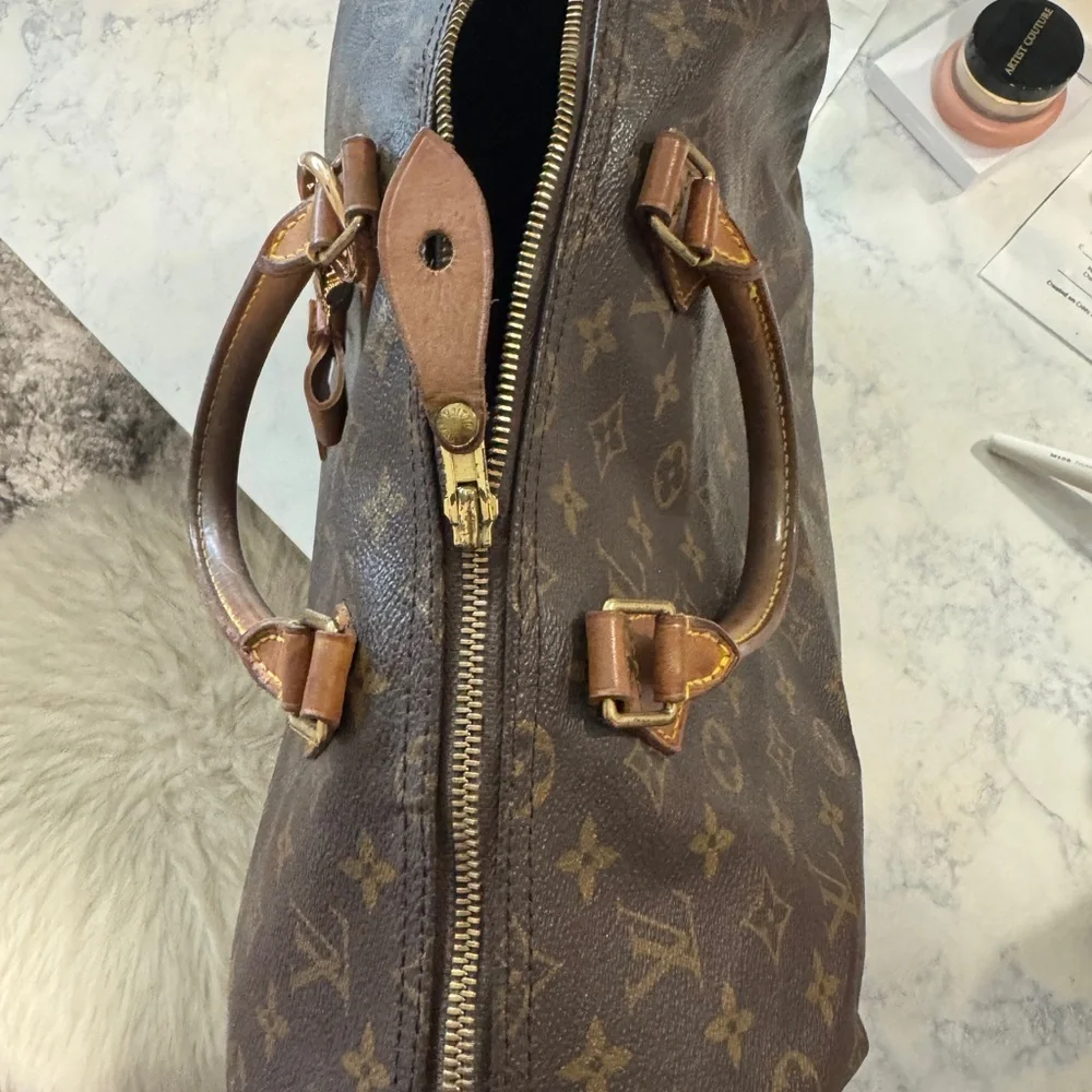 Louis Vuitton speedy 35 monogram - Picture 8 of 11